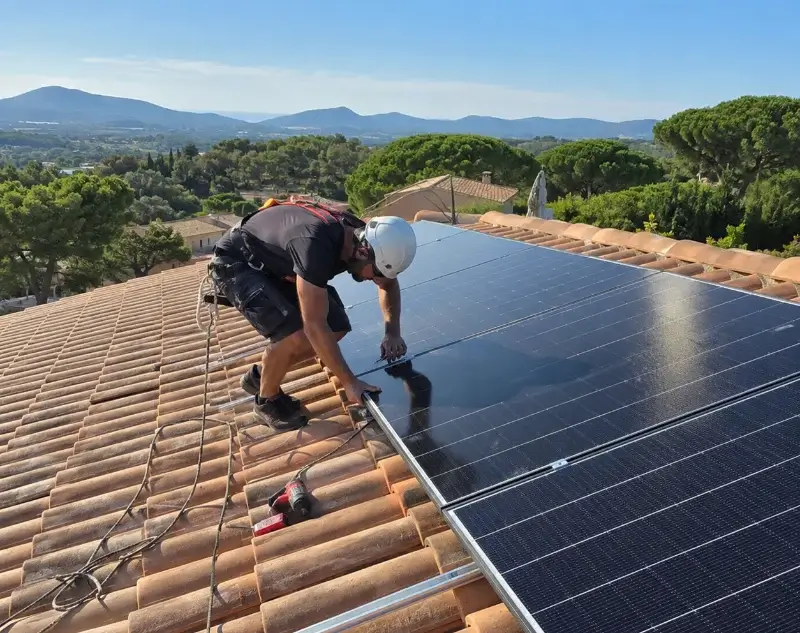 Installateur panneaux solaires Léaz — pose photovoltaïque sur toiture